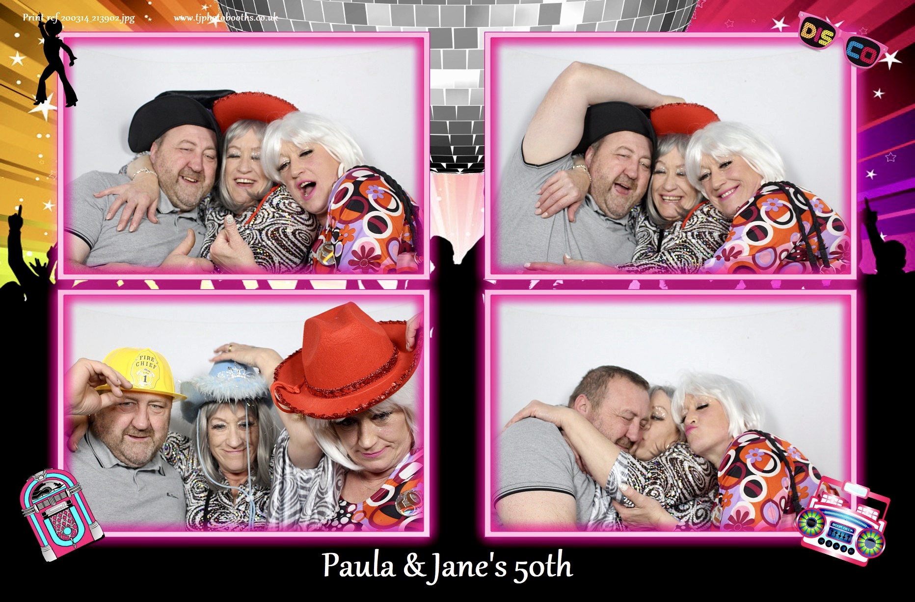 Paula & Jane's 50th | View more photos from the event at gallery.tjphotobooths.co.uk/u/TJPhotobooths/Paula-Janes-50th